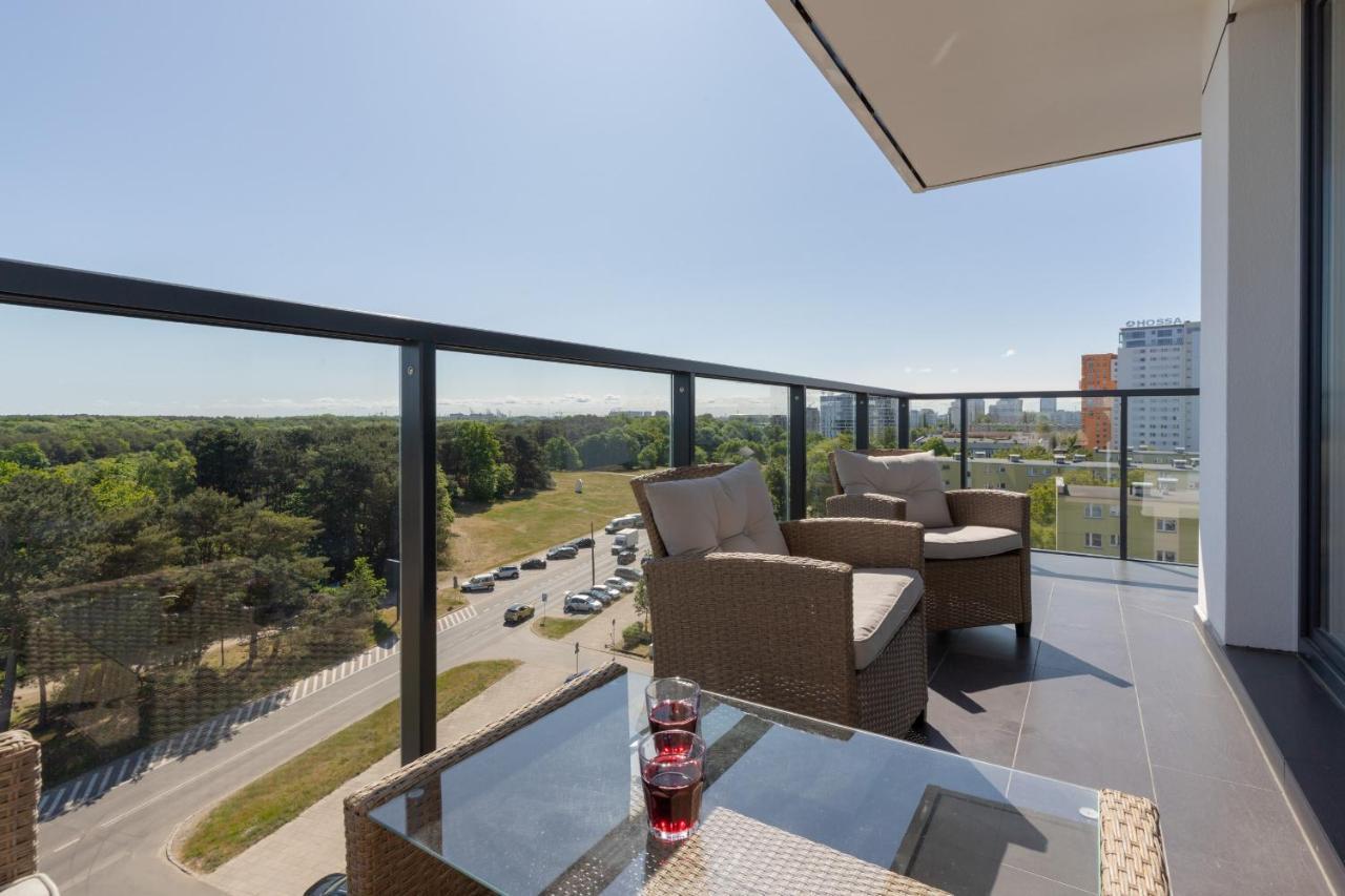 Apartament Sea Waves With Park View By Noclegi Renters Gdansk Ngoại thất bức ảnh